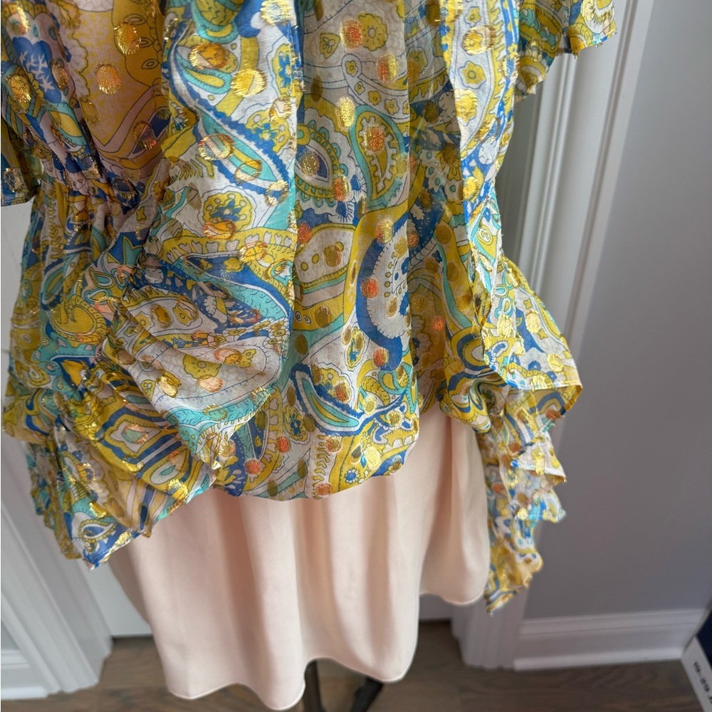 Shoshanna Giada Dress Sunrise size 6 - Picture 14 of 15